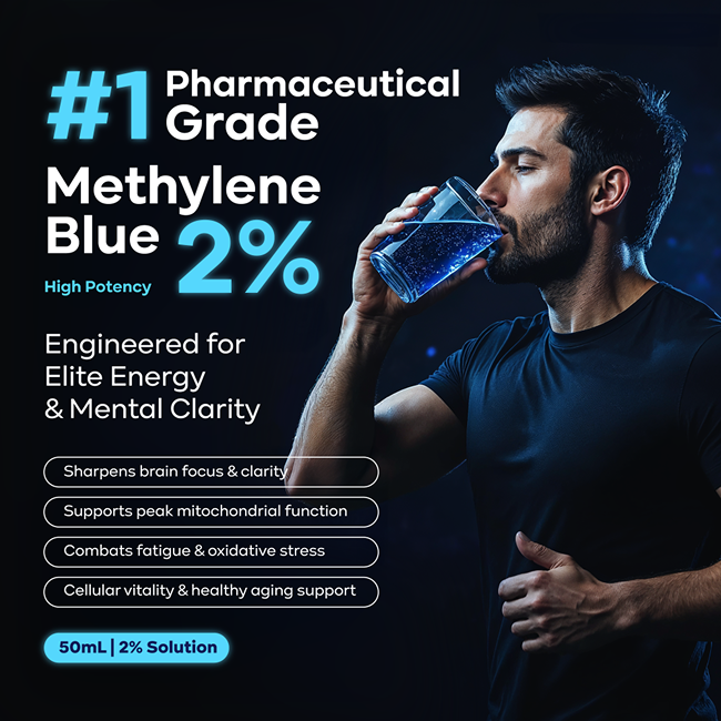 REAL METHYLENE  BLUE 2% USP GRADE