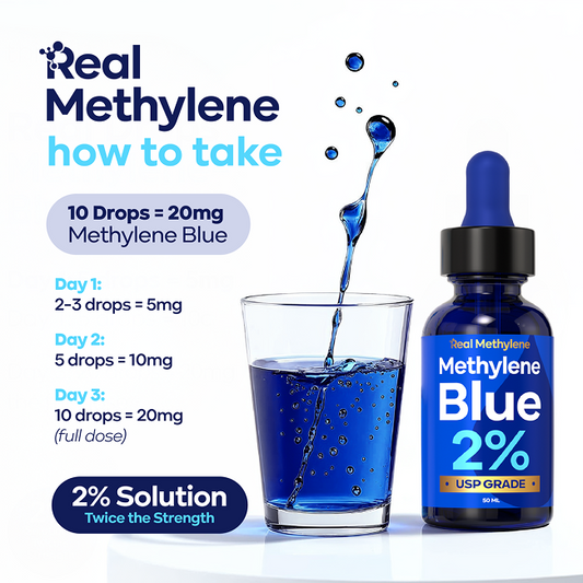 REAL METHYLENE  BLUE 2% USP GRADE